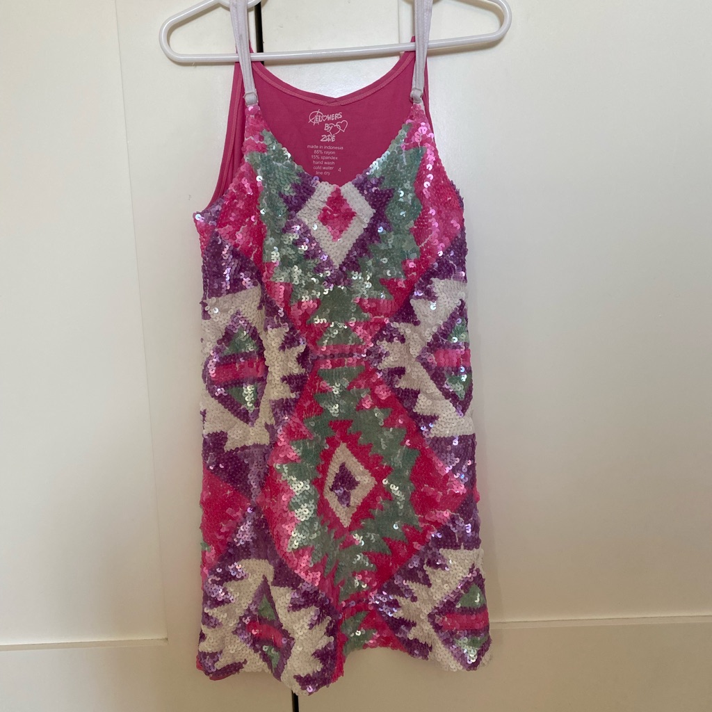 Flowers By Zoe Sequined Dress